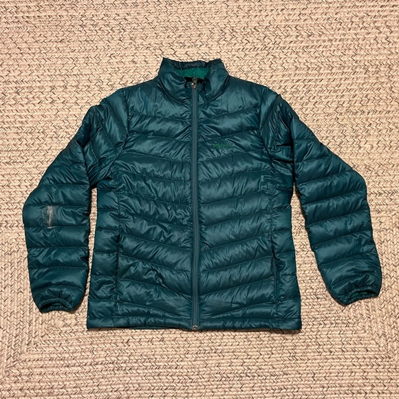 Marmot Jackets & Coats Marmot Womens Down Puffer Jacket 80 Fill Green Size Large Poshmark
